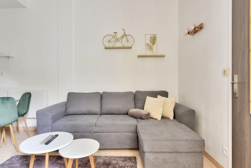 Superbe Studio Vieux Nice 1 Min A Pied De La Plage 外观 照片