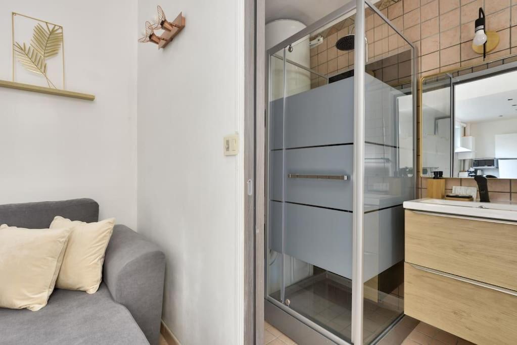 Superbe Studio Vieux Nice 1 Min A Pied De La Plage 外观 照片